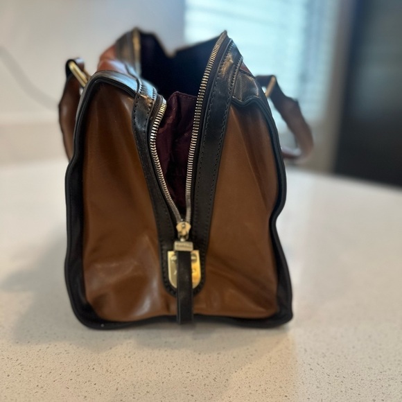 Vintage Genuine Black and Brown Giorgio Fiorelli Leather Purse/Bag - Picture 3 of 12